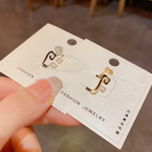 轻奢简约设计感可调节配饰戒指 镶钻紧箍咒开口戒个性 法式 复古时尚