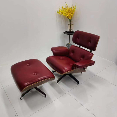 旋转休闲意式复古懒人椅