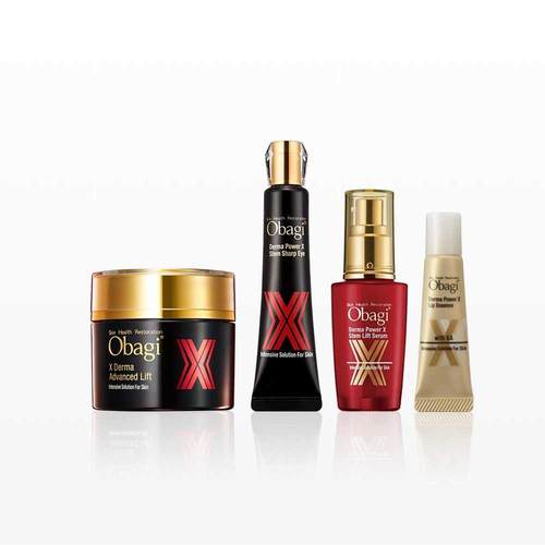 日本委托代买Obagi X 提拉紧致修护抗皱面霜眼霜美容液唇部美容液