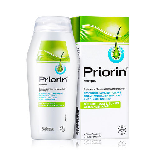 德国委托代买拜耳Priorin浓发洗发水亮泽养发滋养发根200ml