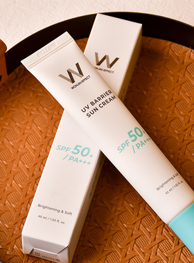 买一送一韩国WONJIN原元辰清爽亮肤防晒霜烟酰胺抗皱SPF50+/PA+++