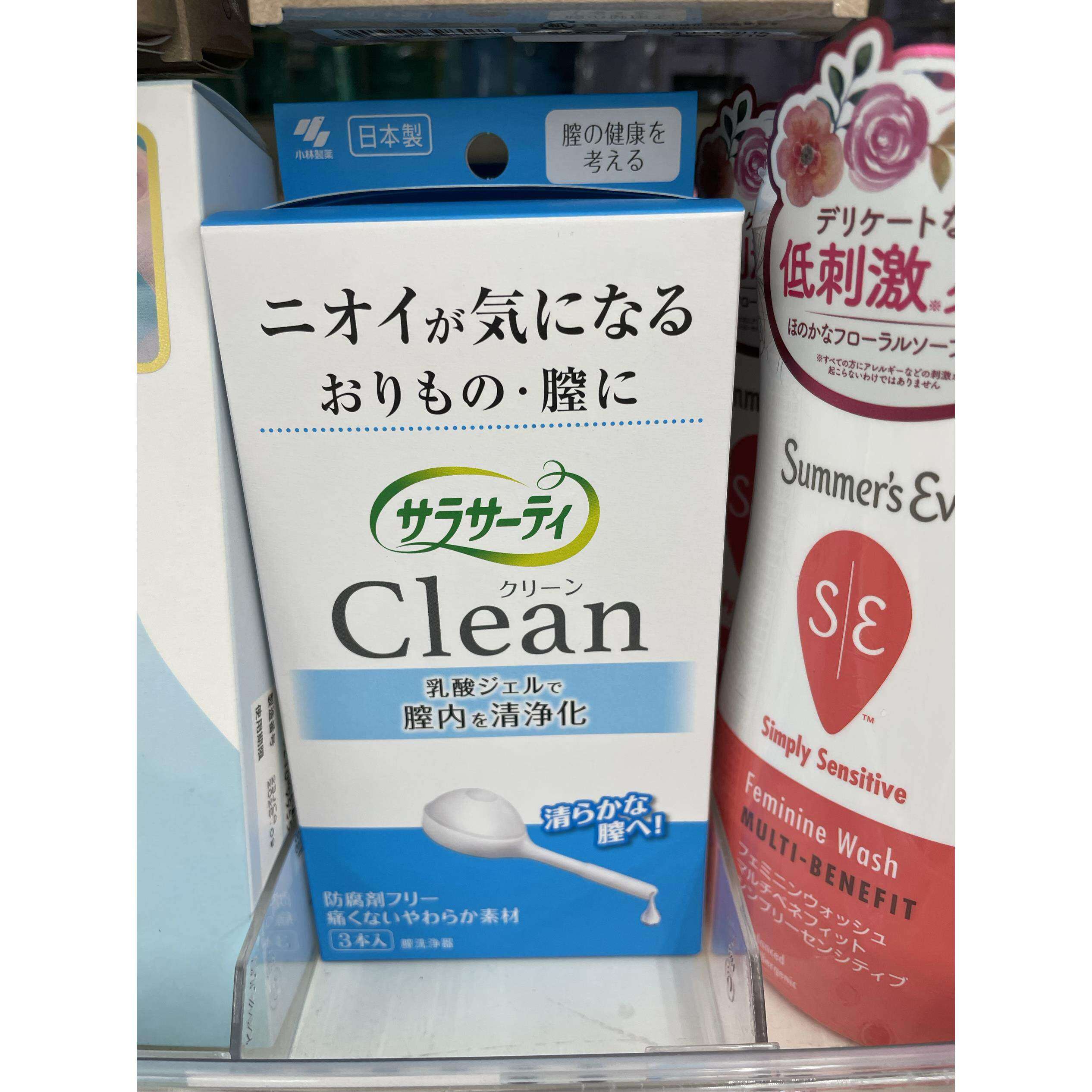 日本委托代买小林Clean私处去味护理清洁啫喱生理期后3支保养呵护