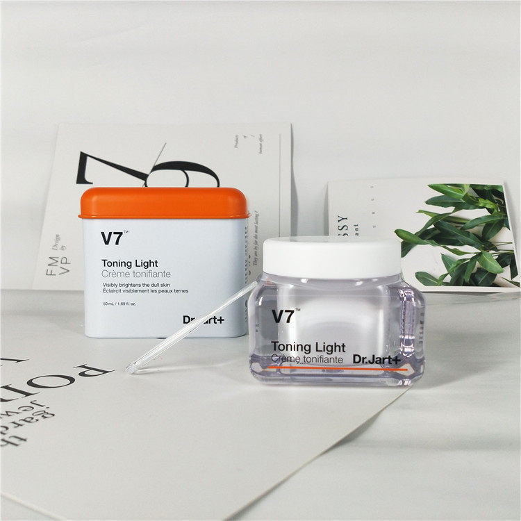 Dr.Jart+/蒂佳婷V7维生素活颜亮白霜50ml懒人裸妆遮瑕补水面霜
