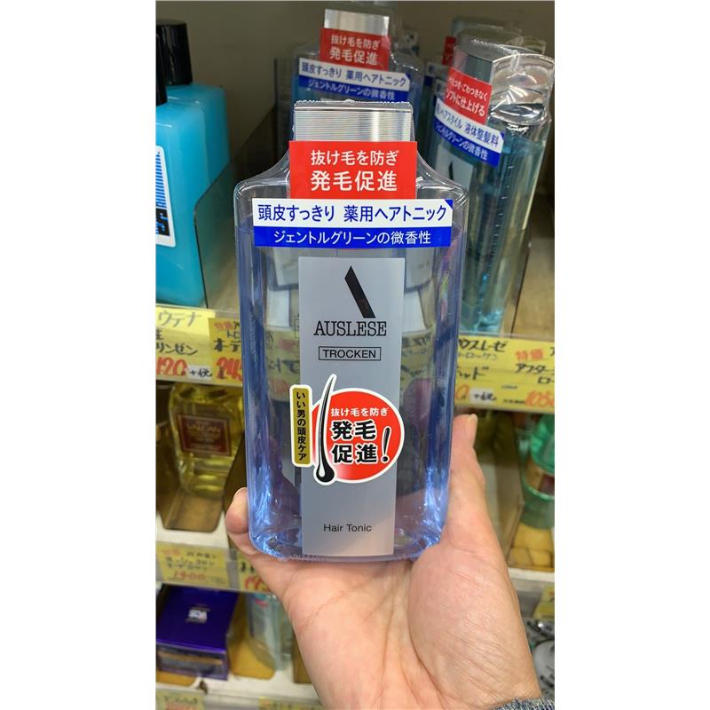 日本委托代买资生堂AUSLESEHairtonic男用护发滋养液营养滋润