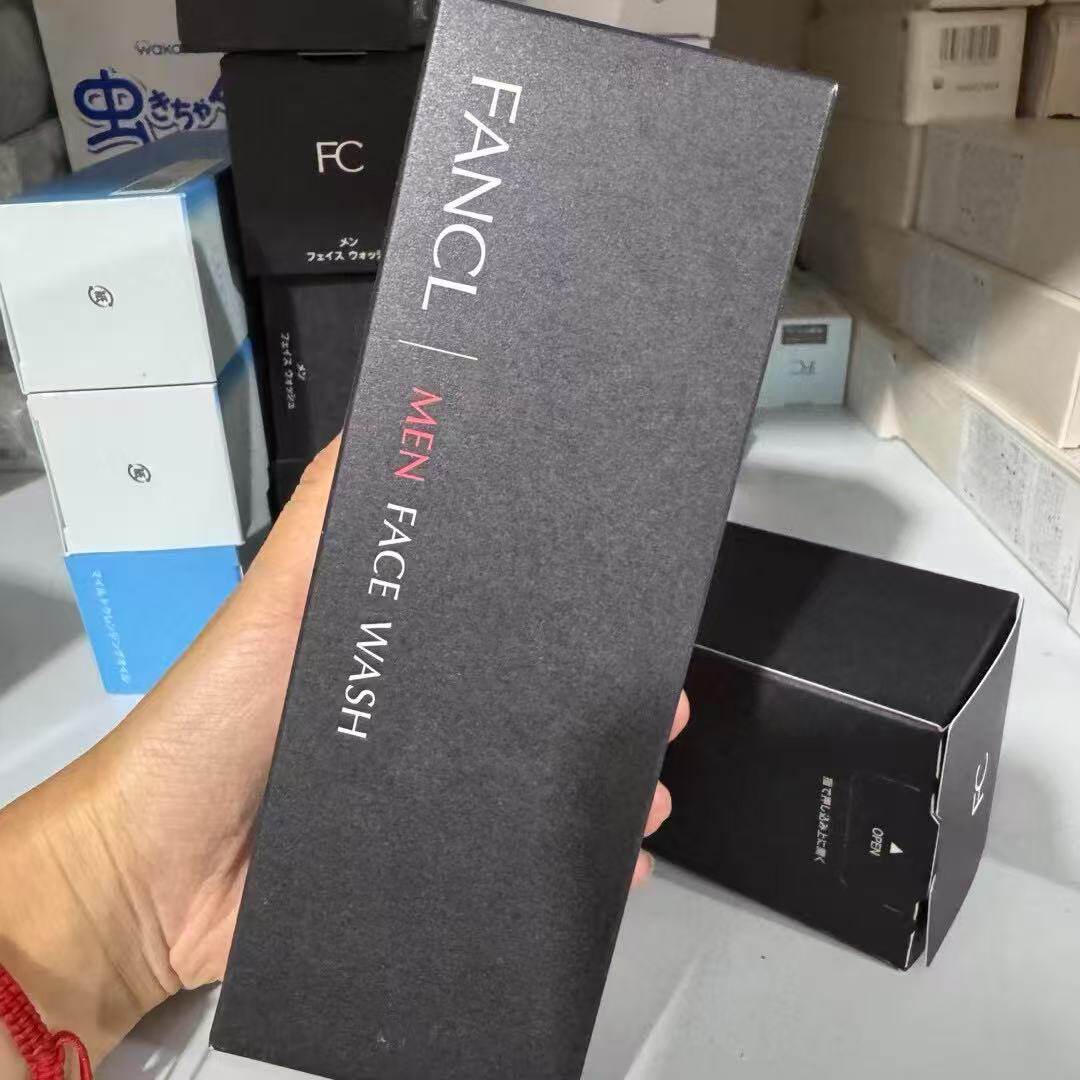 日本委托代买FANCL无添加男士保湿洗面奶洁面泡沫可作剃须泡180ml