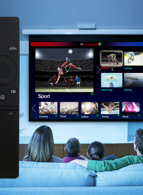 适用三星电视机遥控器BN59-01259B 英文版无电池 亮面款