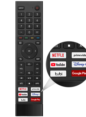 适用于海信电视机遥控器ERF3J80 50U6G 55U6G universal model