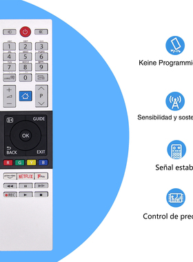 适用于东芝电视机遥控器CT-8543 universal model 英文版