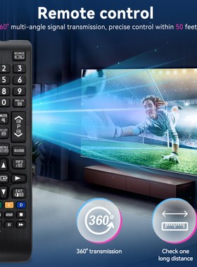 适用于三星电视机遥控器AA59-00741A universal model英文版