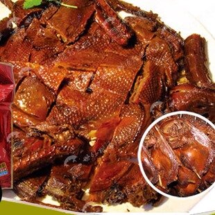 湖南常德特产土桥益中香酱板鸭280g香辣纯手工现做休闲零食小吃