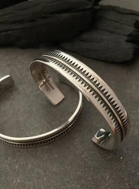 不同银匠原创高桥盾泰银锯齿开口