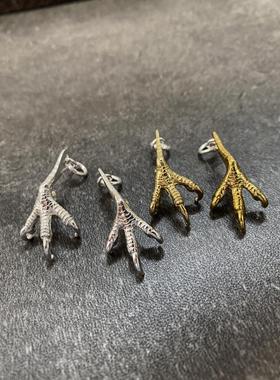 不同日潮高桥手作纯银印第安鹰爪