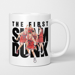 灌篮高手陶瓷杯子马克杯高颜值三井寿樱木花道流川枫水杯男女生