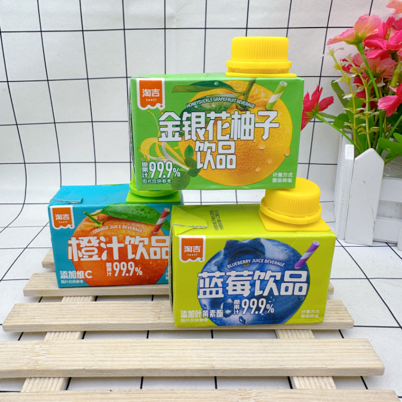淘吉秋梨枇杷果汁苹果山楂饮品