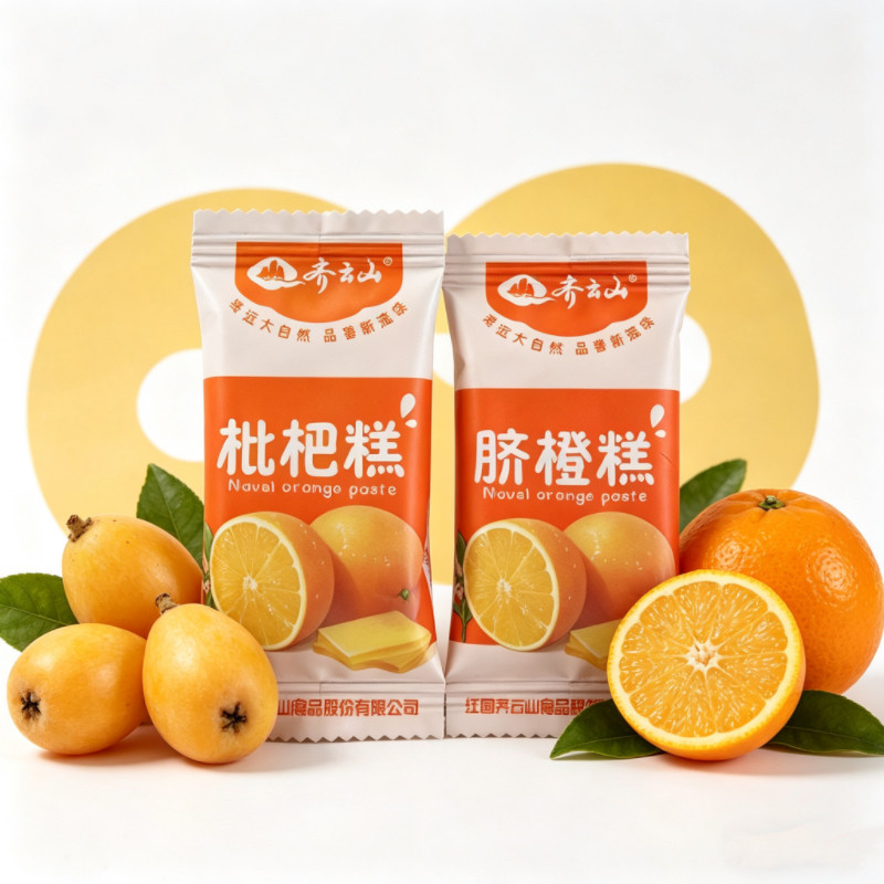 齐云山枇杷糕脐橙糕传统糕点散装小包装休闲零食水果糕点小吃零食