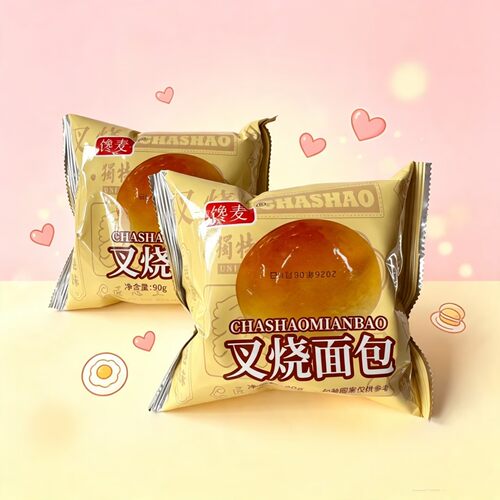 馋麦叉烧面包90g新货独立装