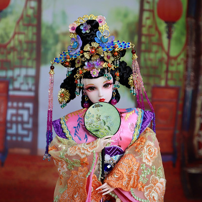 原创古装娃娃手工制作宫廷公主