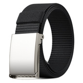 男女士通用商务腰带休闲裤 加厚平滑扣尼龙腰带外贸热卖 爆款 带