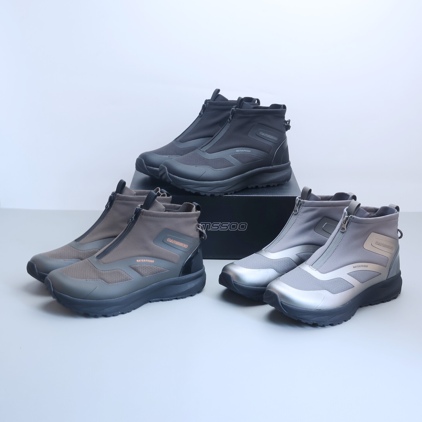 美骆世家高帮防水防滑登山靴