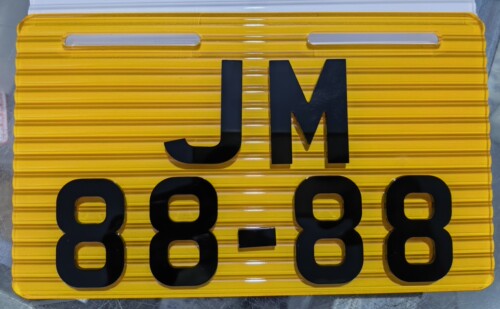 定制电动车尾牌3D立体九号小牛极核电摩个性创意港澳装饰号码牌