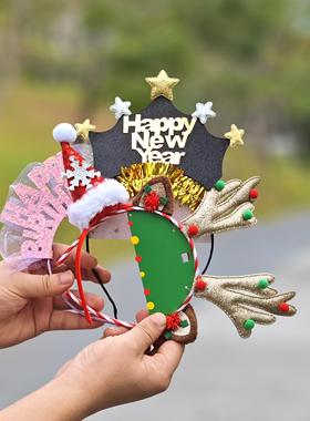 出口美国 BEELINE原装儿童圣诞头箍 新年发饰 发夹 眼镜 儿童用品