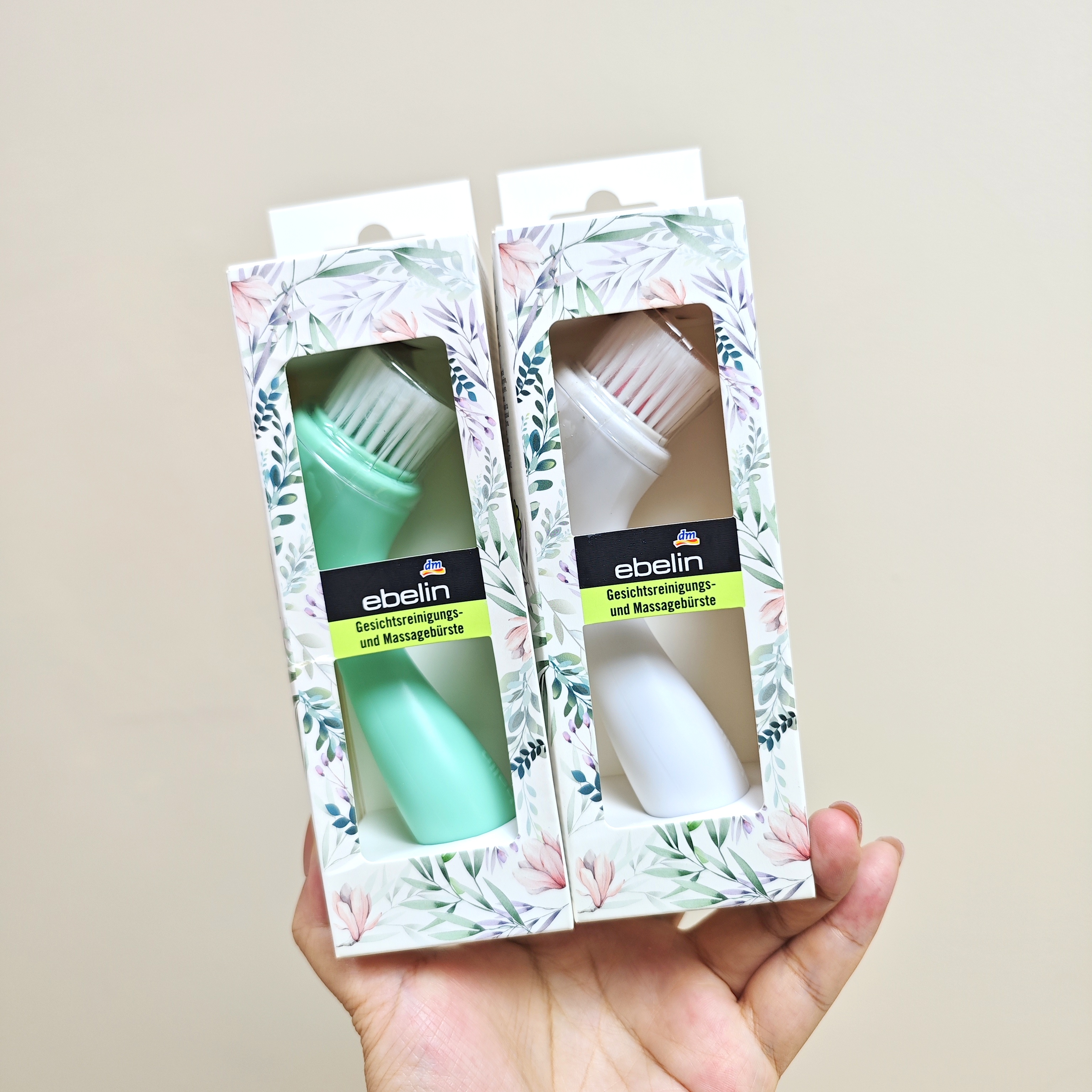 出口德国DM原装硅胶软毛洗脸刷