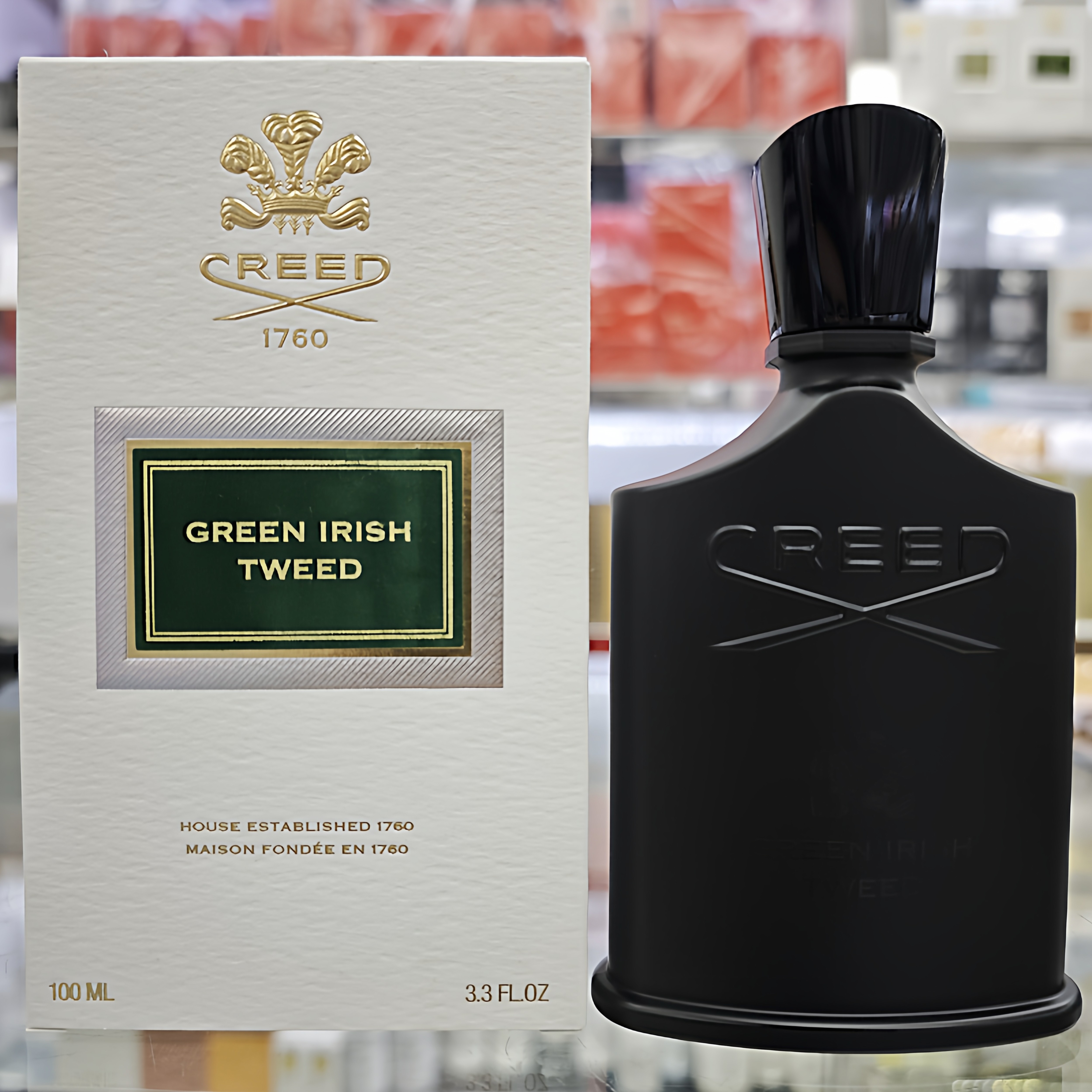新版CREED信仰克雷德爱尔兰漫步香水爱尔兰绿花淡香精木质花香调