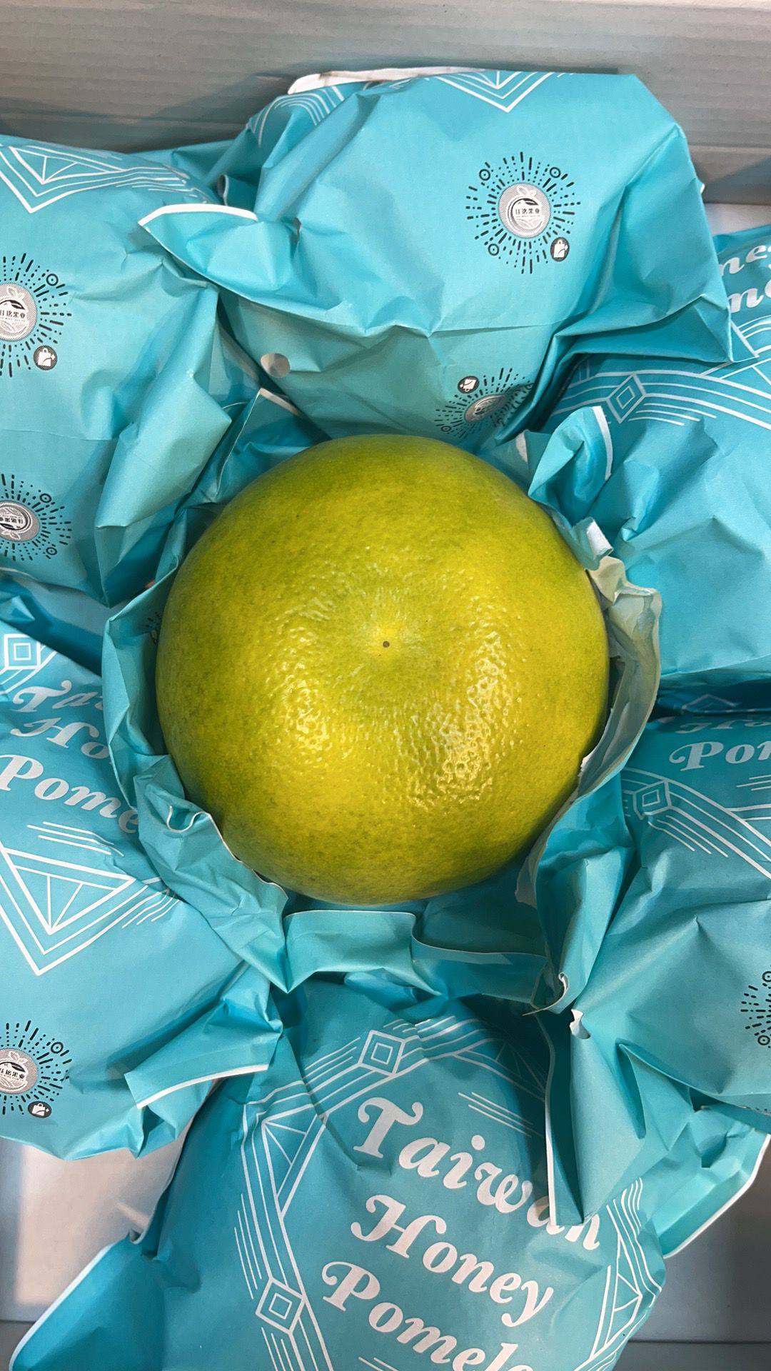 台湾青柚一箱9斤98元甜嫩