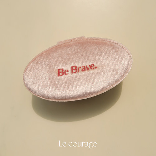 Le courage | 复古马卡龙粉色丝绒迷你首饰盒戒指盒饰品收纳