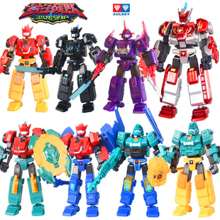 积木人简易拼装 量子战队拼装 模型人偶男孩玩具全 奥迪双钻正品 新款