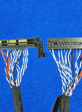 LG高分LVDS屏线 左边供电FI-RE51P多种长度 显示屏连接线 可定制