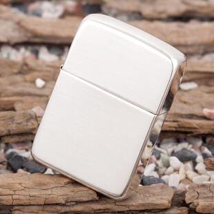 ZIPPO原装正品打火机 纯银1941复刻 纯银镜面拉丝 专柜正版防风ZP