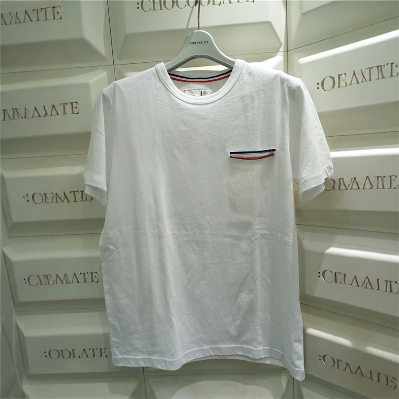 潮牌CHOCOOLATE短袖棉T恤12024春夏打底男款TB口袋圆领香港it1061