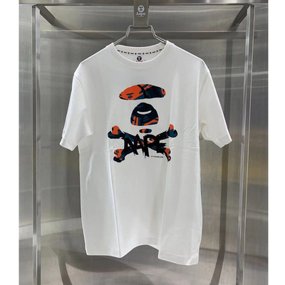 重磅厚实OE纱潮牌AAPE男短袖T恤