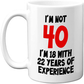 Birthday Experience生日陶瓷咖啡马克杯子茶水杯Mug Old Year