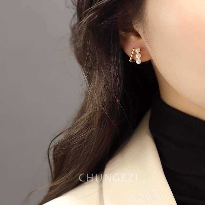 经典温柔百搭珍珠无痛耳夹墙推