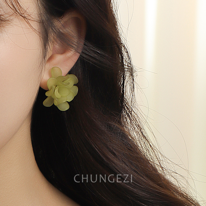 仙女必备超仙花朵耳夹蚊香盘