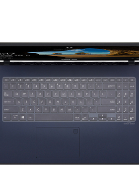 适用于 ASUS华硕Mars15笔记本电脑键盘保护膜VX60G贴膜15.6英寸防尘罩套 S5500FL VivoBook 15sX