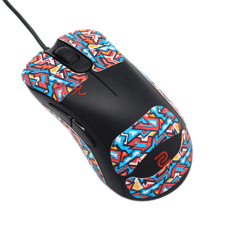 适用 ZOWIE卓威 ZA11 ZA12 ZA13 奇亚鼠标防滑按键侧边防汗贴
