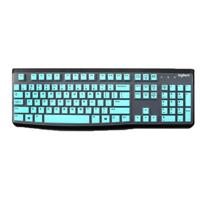 适用罗技mk120k120彩色贴键盘膜