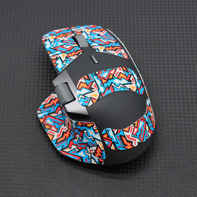 适用 雷柏 MT760 吸汗贴按键贴鼠标防滑贴 全身贴 彩色防滑贴mini