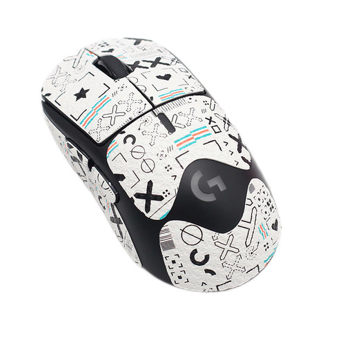 适用 罗技GPW4 四代小狗 GPX2C小号狗屁王鼠标防滑贴纸膜防汗游戏