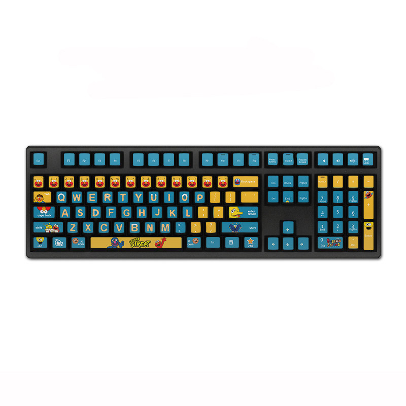 贴纸 适用 雷柏 v700s gk500 v720 键盘按键游戏台式保护贴膜