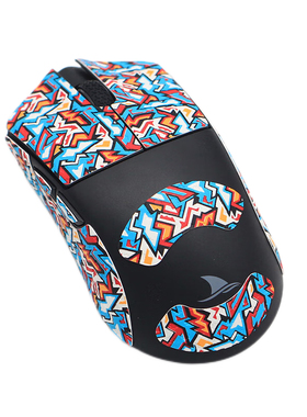 鼠标防滑贴 达摩鲨 M3 N3 S M3PRO侧边吸汗保护贴掌心贴纸脚贴V2