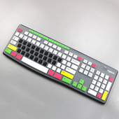 电脑键盘保护膜贴套台式 k270 mk260 罗技 MK275 K275 K200 罩