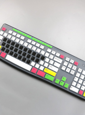 罗技  mk/k270 K275 mk260 K200 MK275 电脑键盘保护膜贴套台式罩