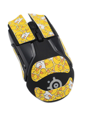 适用 赛睿 RIVAL600 650 鼠标侧贴防汗贴 覆盖型 侧边按键防滑贴