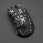 适用 游戏鼠标防汗贴 机械师 L8MAX 侧边按键防滑贴 L8AIR 防滑贴