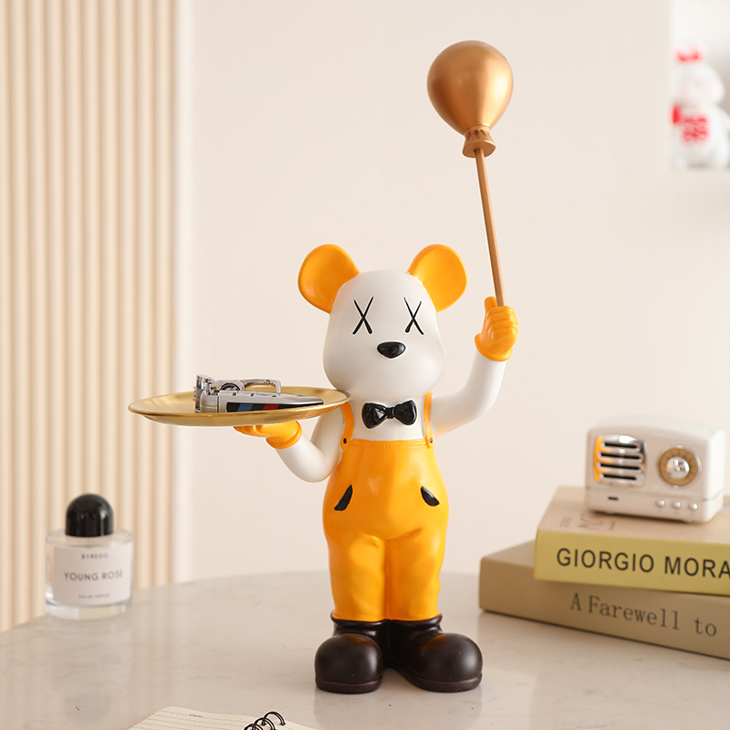 树脂托盘收纳摆件客厅玄关乔迁