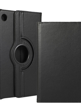 适用Tab新款三星A9平板保护套8.7寸荔枝纹旋转360皮套SM-X115保护壳A9Plus 11英寸 SM-X215外壳A9+